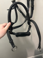 Load image into Gallery viewer, Black Bitless Bridle Horse
