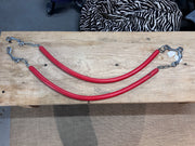 Rubber Stall Guard Red