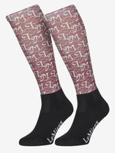 Load image into Gallery viewer, LeMieux Footsie Orchid Socks
