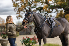 Load image into Gallery viewer, LeMieux Suede Close Contact Saddle Pad Alpine
