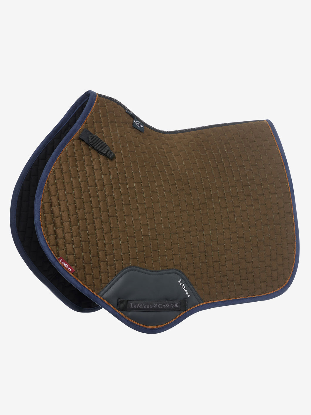 LeMieux Suede Close Contact Saddle Pad Alpine