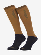 Load image into Gallery viewer, LeMieux Competition Socks Ginger Twin Pack
