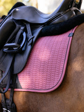 Load image into Gallery viewer, LeMieux Essence Dressage Saddle Pad Rosewood
