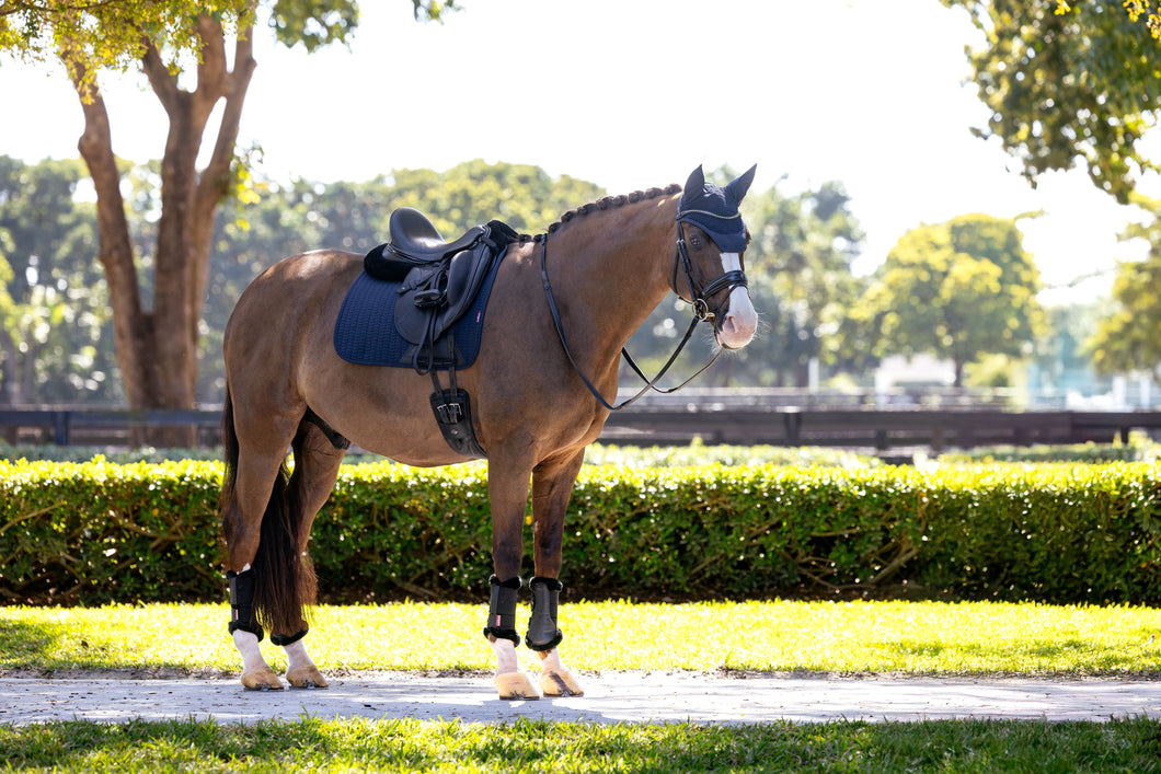LeMieux Essence Dressage Saddle Pad Navy