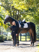 Load image into Gallery viewer, LeMieux Essence Dressage Saddle Pad Stone
