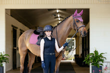 Load image into Gallery viewer, LeMieux Essence Eurojump Saddle Pad Rosewood
