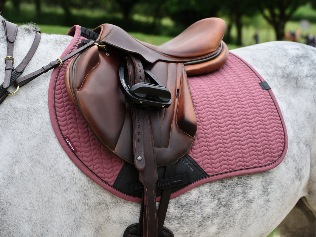 LeMieux Essence Eurojump Saddle Pad Rosewood