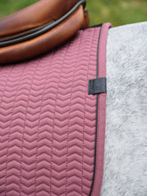 Load image into Gallery viewer, LeMieux Essence Eurojump Saddle Pad Rosewood
