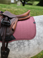 Load image into Gallery viewer, LeMieux Essence Eurojump Saddle Pad Rosewood
