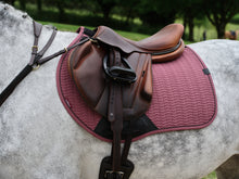 Load image into Gallery viewer, LeMieux Essence Eurojump Saddle Pad Rosewood
