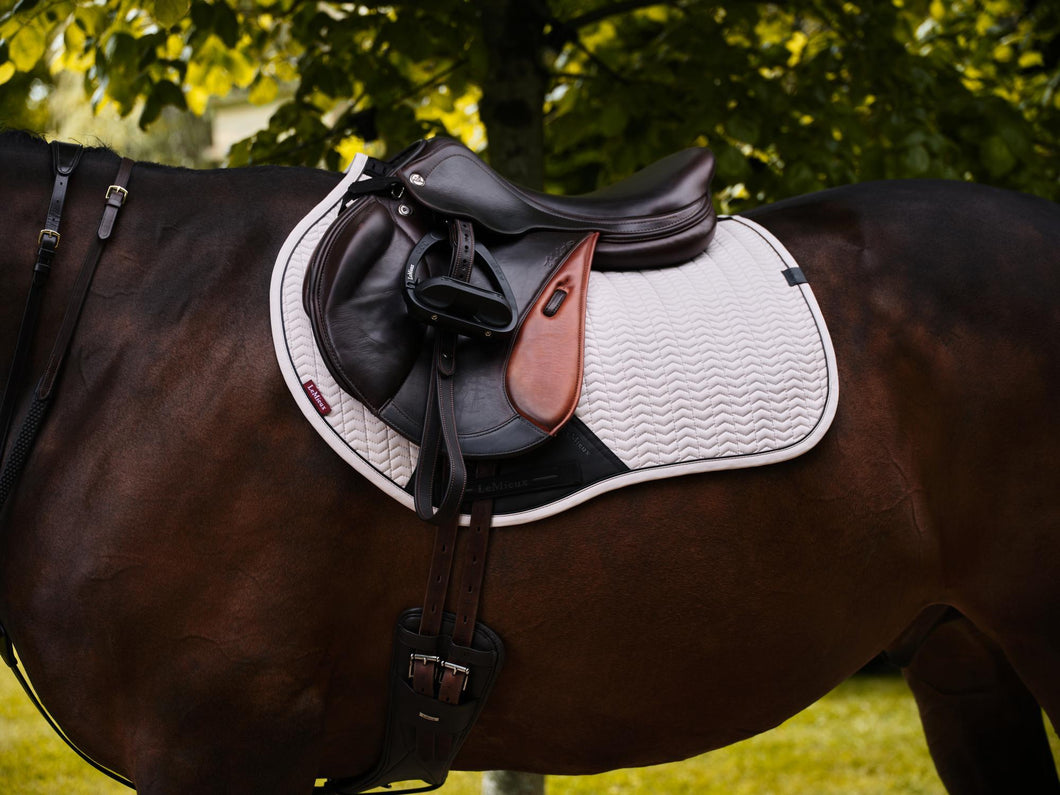 LeMieux Essence Eurojump Saddle Pad Stone