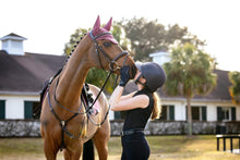 Load image into Gallery viewer, LeMieux Essence Fly Hood Rosewood
