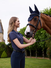 Load image into Gallery viewer, LeMieux Essence Fly Hood Navy
