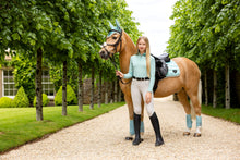 Load image into Gallery viewer, LeMieux Loire Classic Aqua Close Contact Saddle Pad
