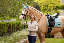 Load image into Gallery viewer, LeMieux Loire Classic Aqua Dressage Saddle Pad
