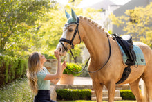 Load image into Gallery viewer, LeMieux Loire Classic Aqua Dressage Saddle Pad
