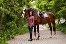 Load image into Gallery viewer, LeMieux Suede Close Contact Saddle Pad Blossom
