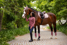 Load image into Gallery viewer, LeMieux Suede Close Contact Saddle Pad Blossom
