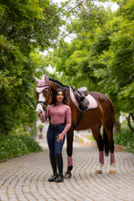 Load image into Gallery viewer, LeMieux Suede Close Contact Saddle Pad Blossom
