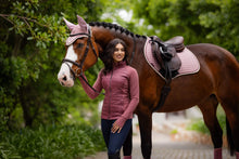 Load image into Gallery viewer, LeMieux Suede Close Contact Saddle Pad Blossom
