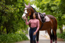 Load image into Gallery viewer, LeMieux Suede Close Contact Saddle Pad Blossom
