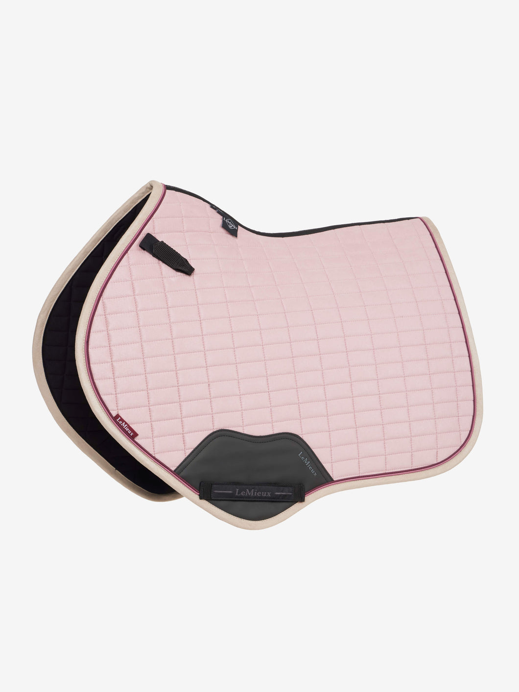 LeMieux Suede Close Contact Saddle Pad Blossom