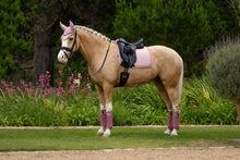 Load image into Gallery viewer, LeMieux Suede Dressage Saddle Pad Blossom
