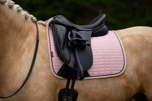 Load image into Gallery viewer, LeMieux Suede Dressage Saddle Pad Blossom
