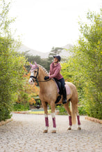 Load image into Gallery viewer, LeMieux Suede Dressage Saddle Pad Blossom
