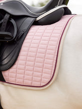 Load image into Gallery viewer, LeMieux Suede Dressage Saddle Pad Blossom
