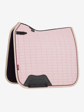 Load image into Gallery viewer, LeMieux Suede Dressage Saddle Pad Blossom
