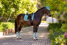 Load image into Gallery viewer, LeMieux Suede Dressage Saddle Pad Lagoon
