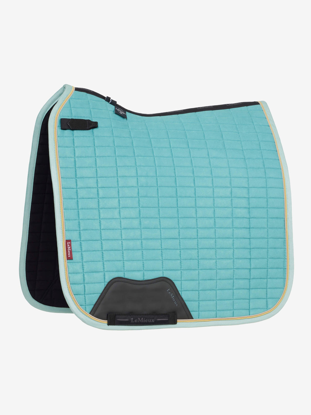 LeMieux Suede Dressage Saddle Pad Lagoon