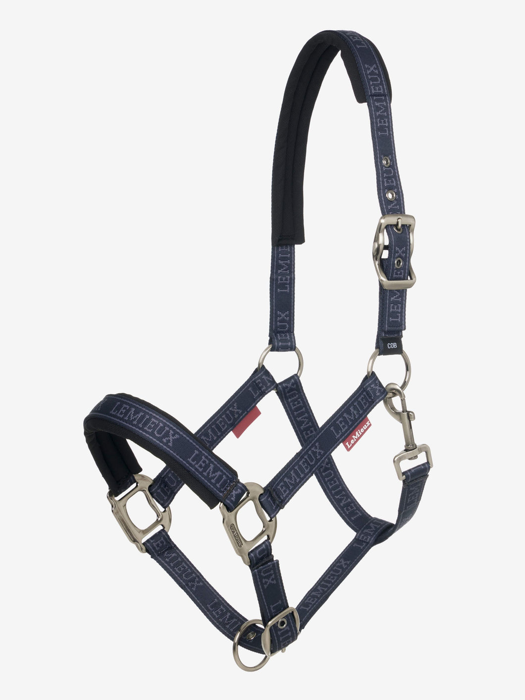 LeMieux Logo Halter Navy