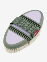 Load image into Gallery viewer, LeMieux Lilac Flexi Goat Hair Body Brush
