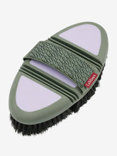 Load image into Gallery viewer, LeMieux Lilac Flexi Horse Hair Body Brush
