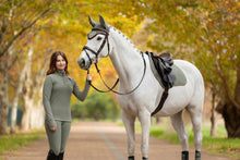 Load image into Gallery viewer, LeMieux Suede Close Contact Saddle Pad Rosemary
