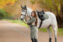 Load image into Gallery viewer, LeMieux Suede Close Contact Saddle Pad Rosemary
