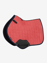 Load image into Gallery viewer, LeMieux Suede Close Contact Saddle Pad Cranberry
