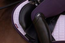 Load image into Gallery viewer, LeMieux Suede Close Contact Saddle Pad Lilac
