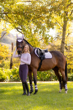 Load image into Gallery viewer, LeMieux Suede Close Contact Saddle Pad Lilac
