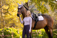 Load image into Gallery viewer, LeMieux Suede Close Contact Saddle Pad Lilac
