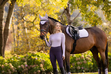 Load image into Gallery viewer, LeMieux Suede Close Contact Saddle Pad Lilac
