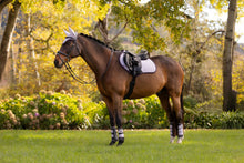 Load image into Gallery viewer, LeMieux Suede Close Contact Saddle Pad Lilac
