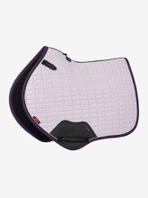 Load image into Gallery viewer, LeMieux Suede Close Contact Saddle Pad Lilac
