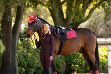 Load image into Gallery viewer, LeMieux Loire Close Contact Saddle Pad Cranberry
