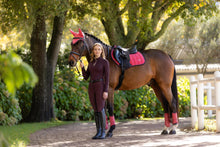 Load image into Gallery viewer, LeMieux Loire Close Contact Saddle Pad Cranberry
