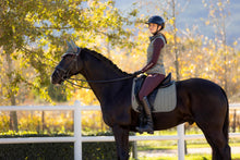 Load image into Gallery viewer, LeMieux Suede Dressage Saddle Pad Rosemary
