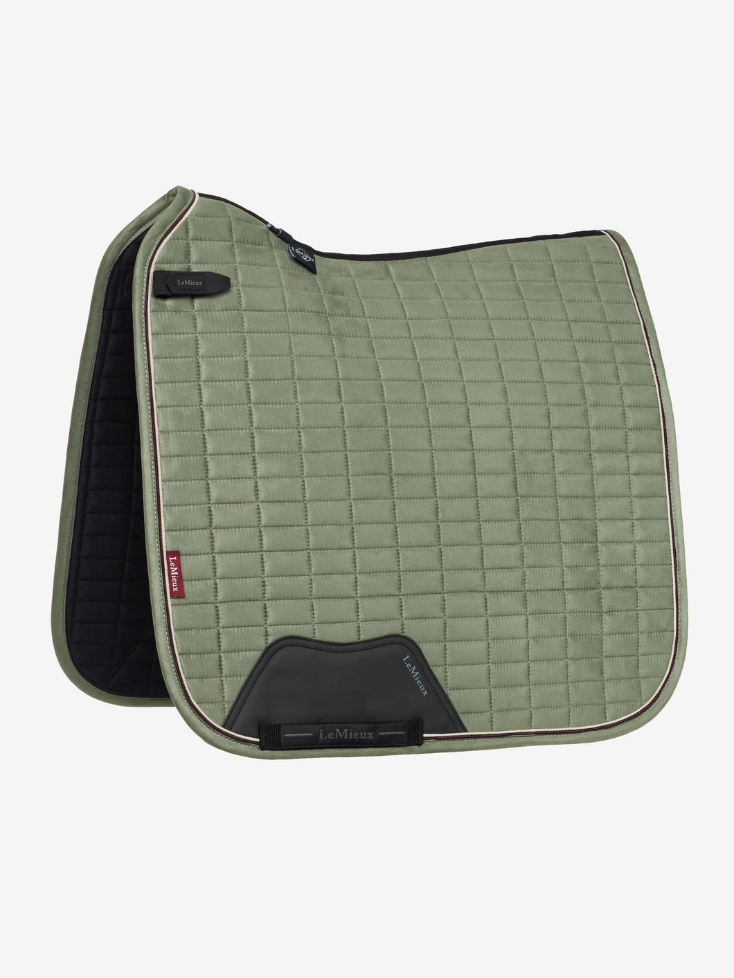 LeMieux Suede Dressage Saddle Pad Rosemary