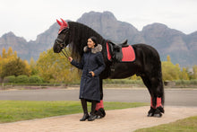 Load image into Gallery viewer, LeMieux Suede Dressage Saddle Pad Cranberry
